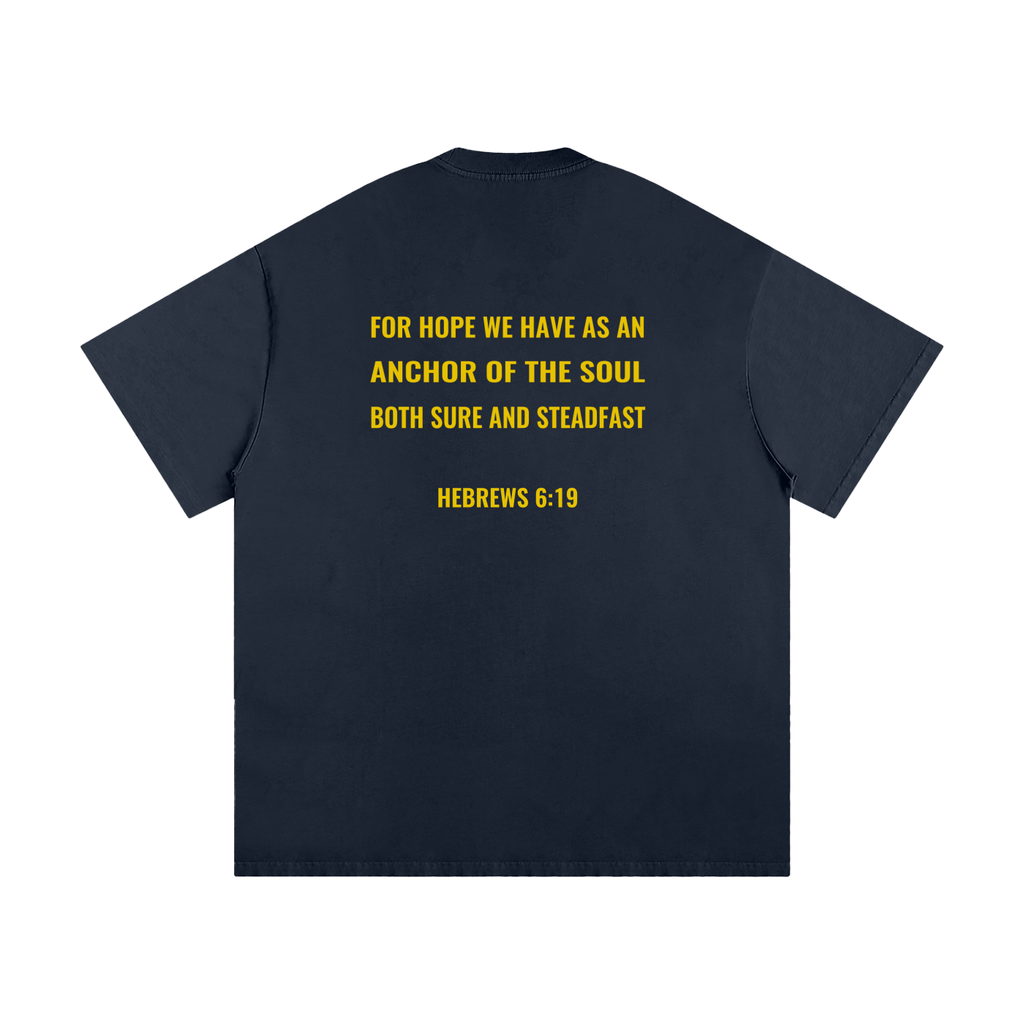 “Hope as an Anchor” Heavyweight Loose Fit T-Shirt