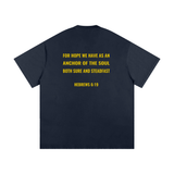 “Hope as an Anchor” Heavyweight Loose Fit T-Shirt