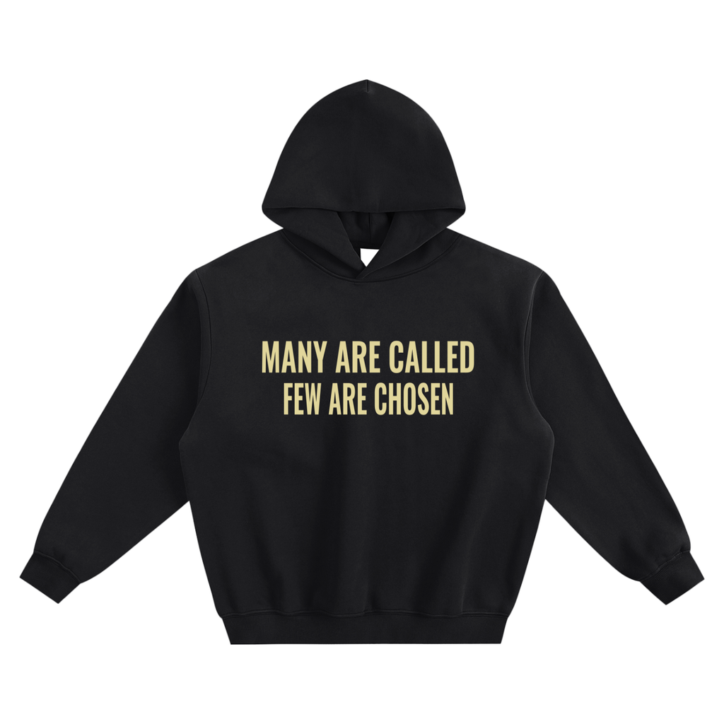 'Many Are Called - Few Are Chosen' Boxy Hoodie