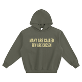 'Many Are Called - Few Are Chosen' Boxy Hoodie