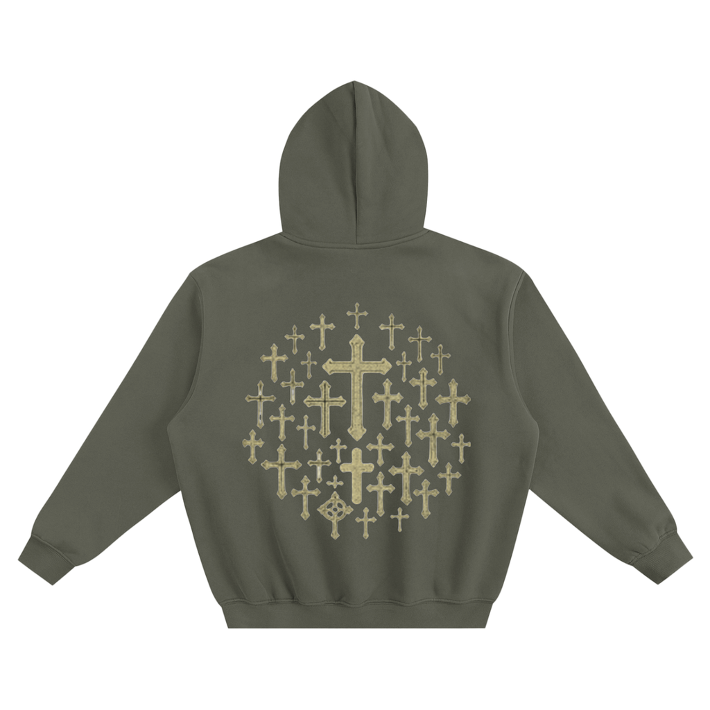 'Many Are Called - Few Are Chosen' Boxy Hoodie
